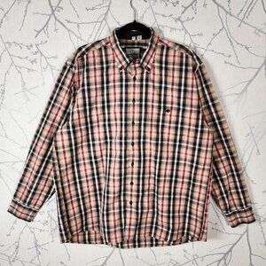 Haupt Beige Novacheck Plaid Button Front Shirt
